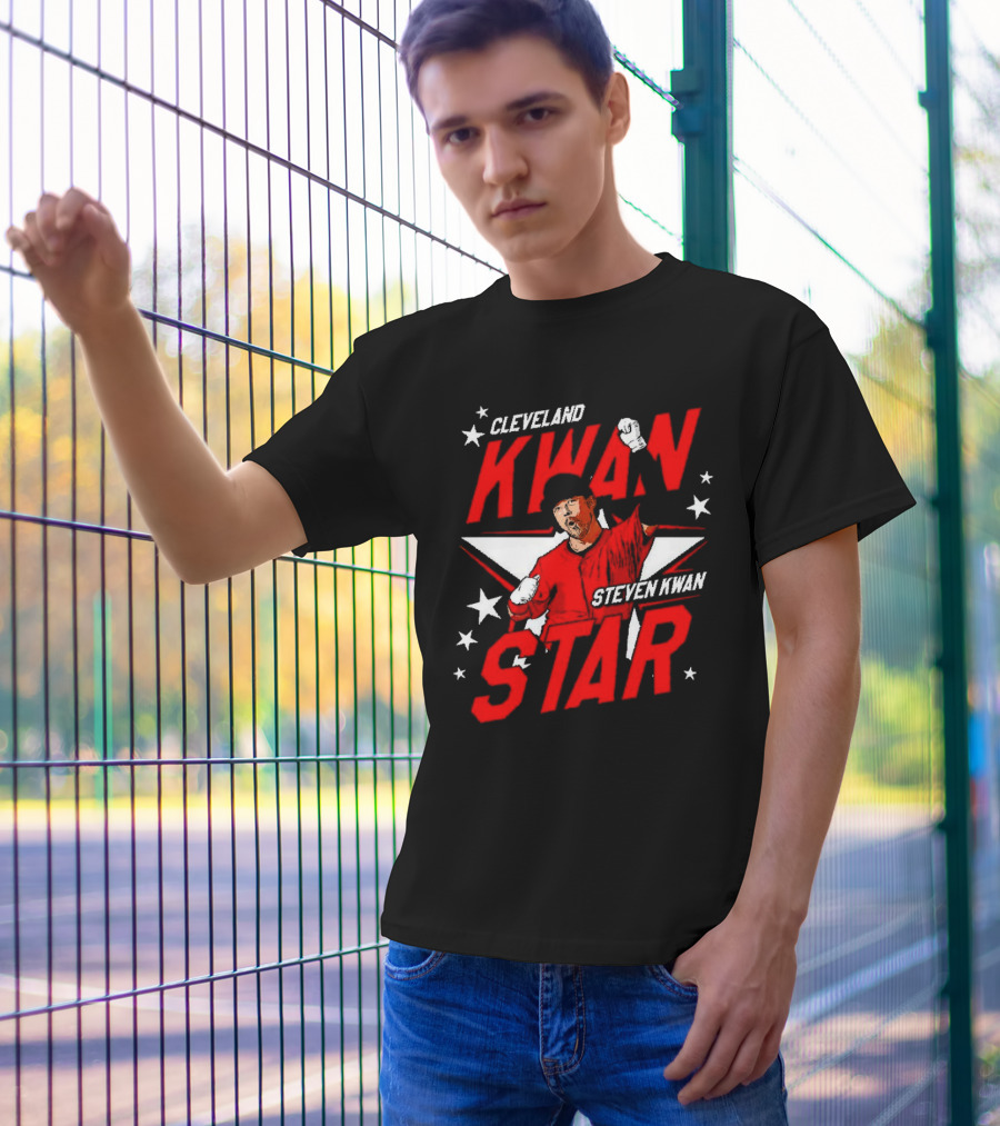 Cleveland Kwan Steven Kwan Star T-Shirt