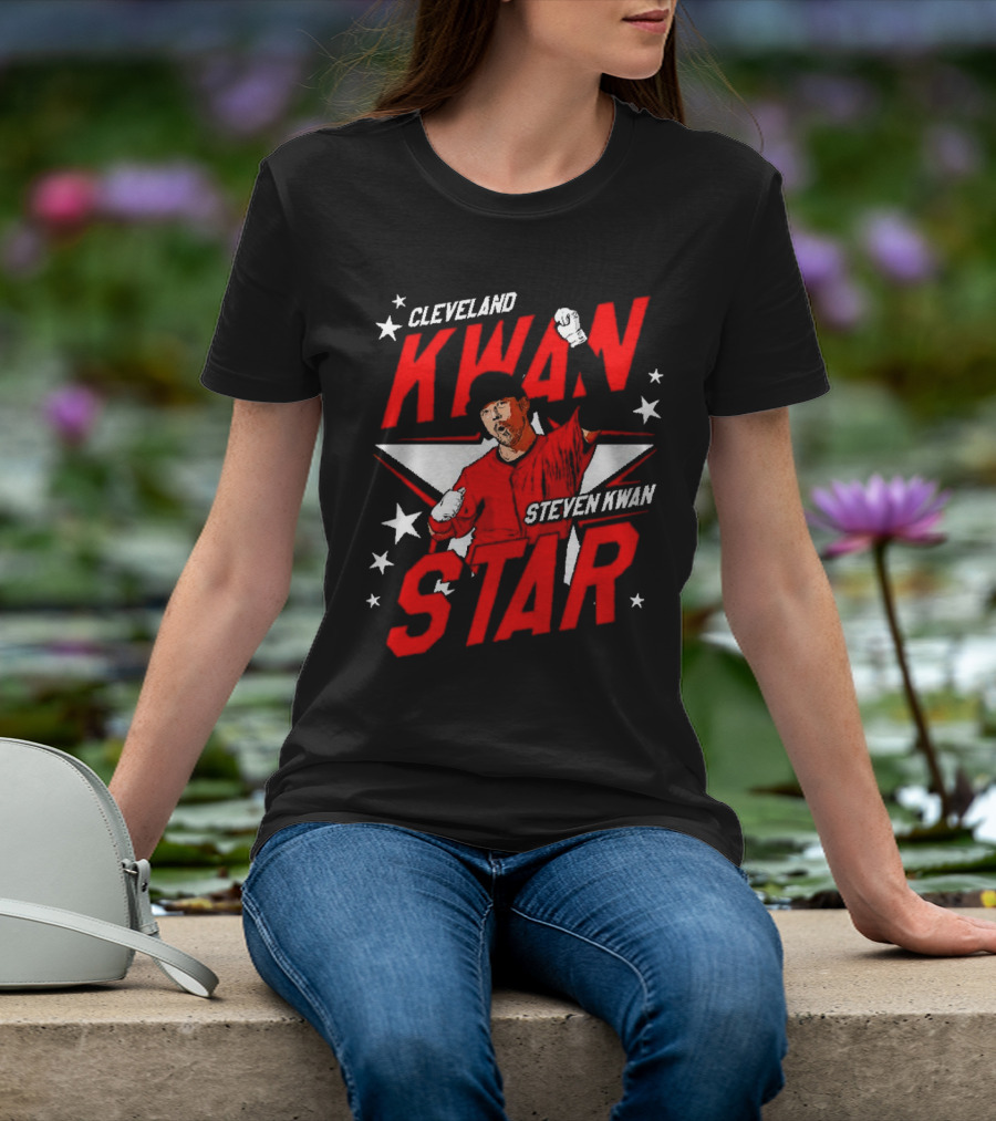 Cleveland Kwan Steven Kwan Star T-Shirt