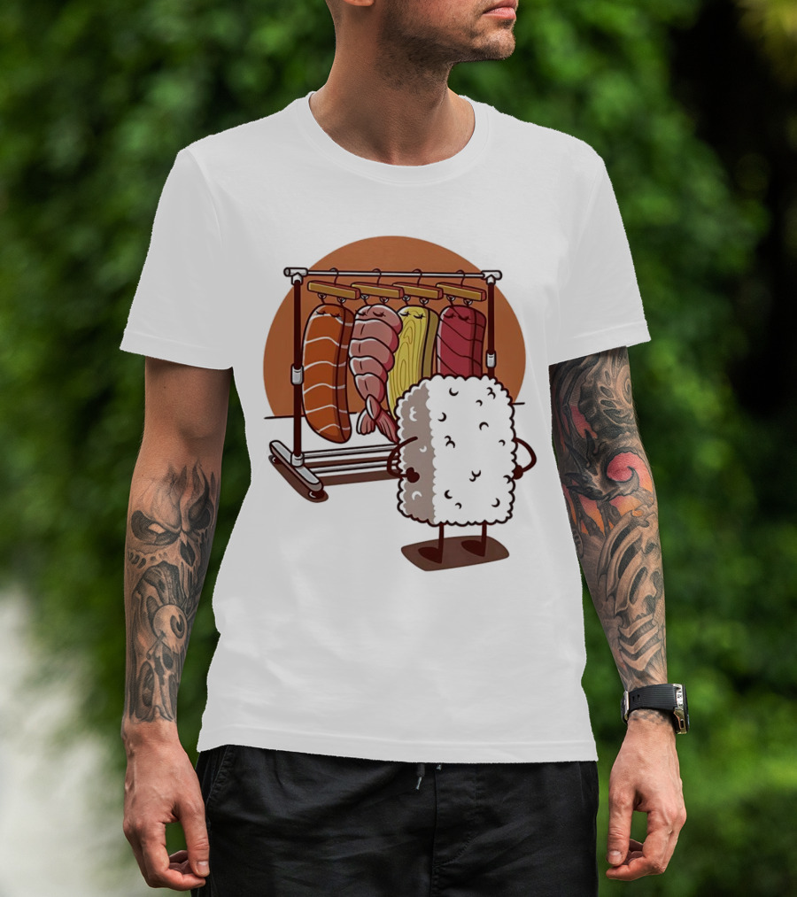 Sushi Wardrobe Nigiri Fashion Choices T-Shirt