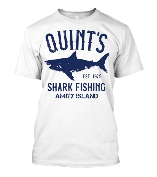 Quint’s Shark Fishing Amity Island EST 1975 T-Shirt