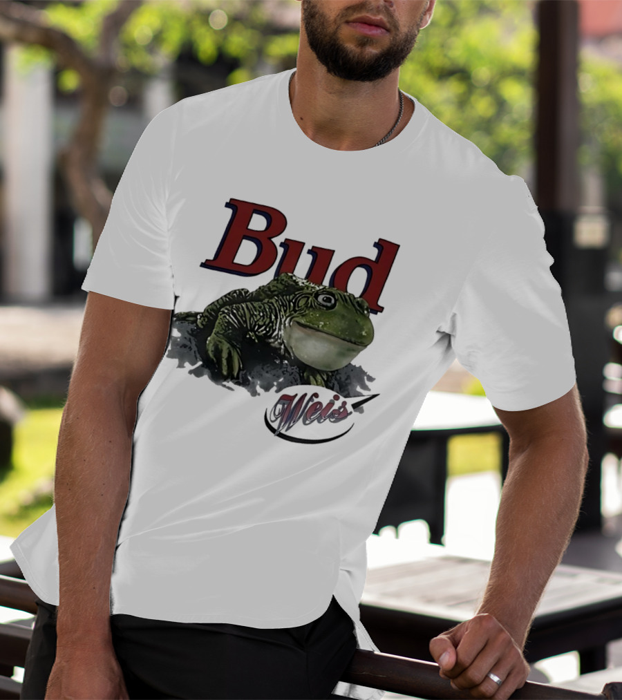 Budweiser Bud Weis Frog T-Shirt