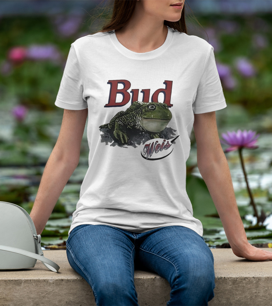 Budweiser Bud Weis Frog T-Shirt