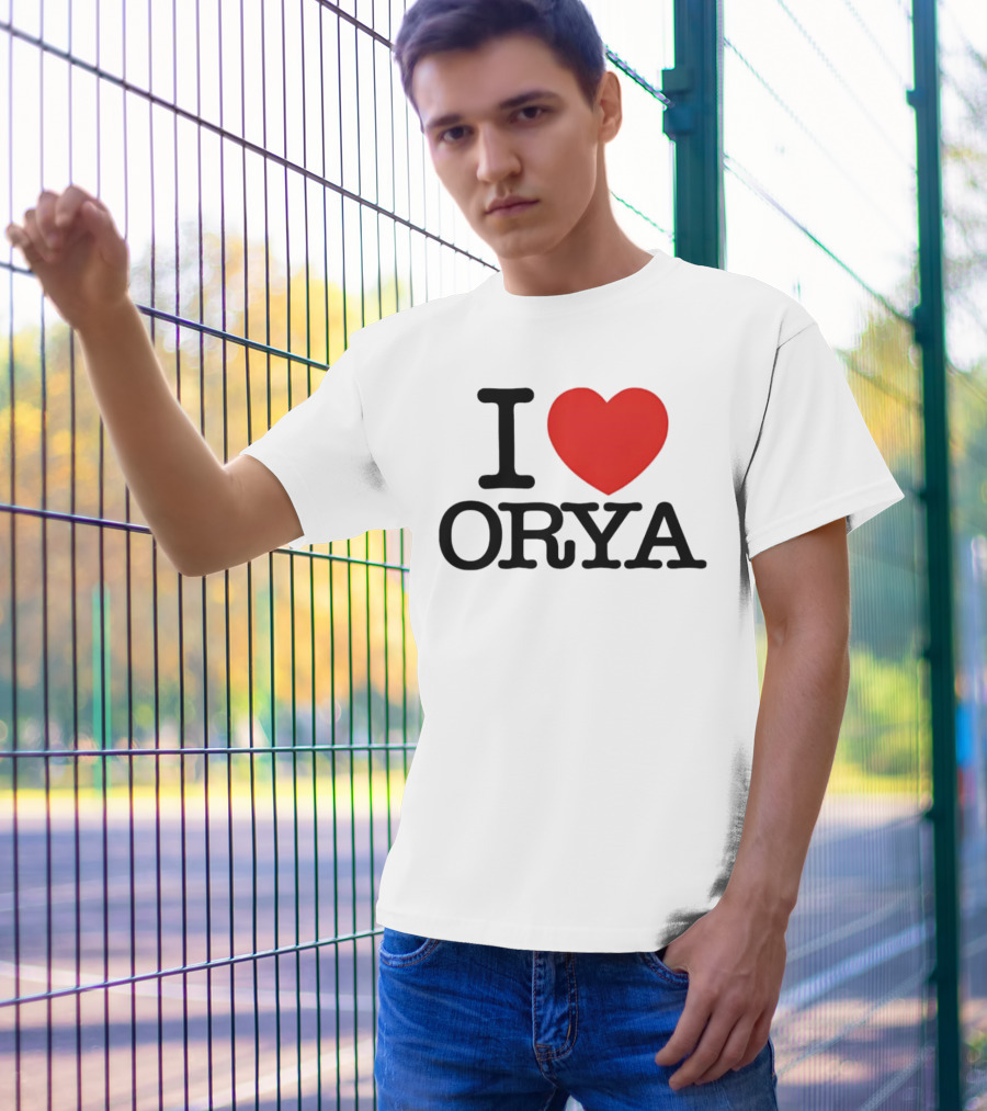 I Love ORYA Heart Icon T-Shirt