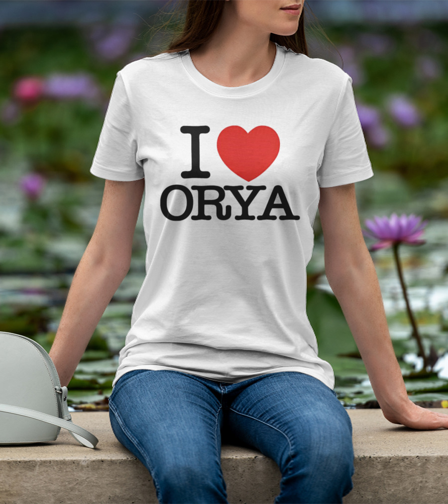 I Love ORYA Heart Icon T-Shirt