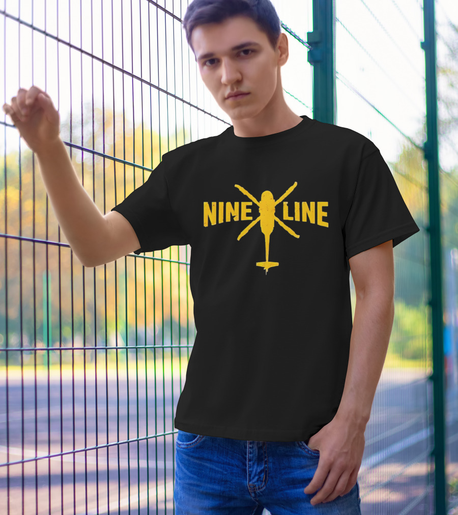 Nine Line Helo Helicopter T-Shirt