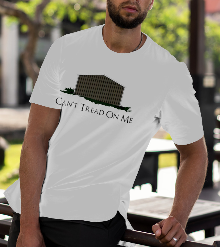 Can't Tread On Me Shed With Grass Elements T-Shirt