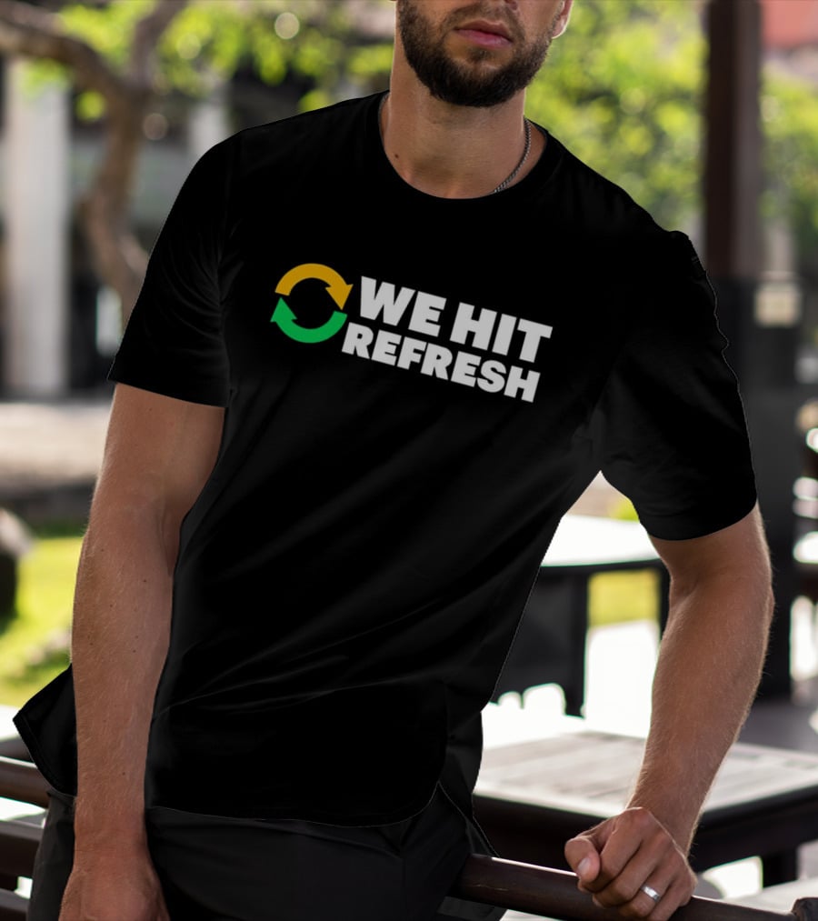 Subway We Hit Refresh Circular Arrows T-Shirt