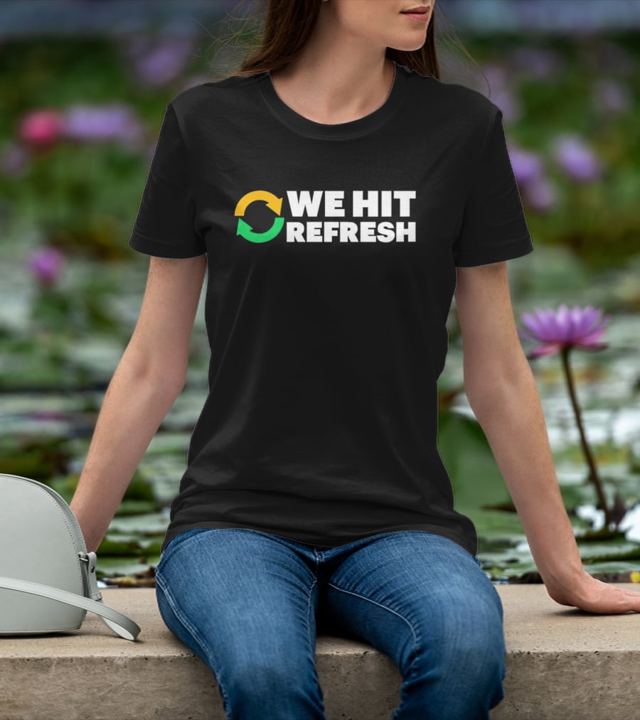 Subway We Hit Refresh Circular Arrows T-Shirt