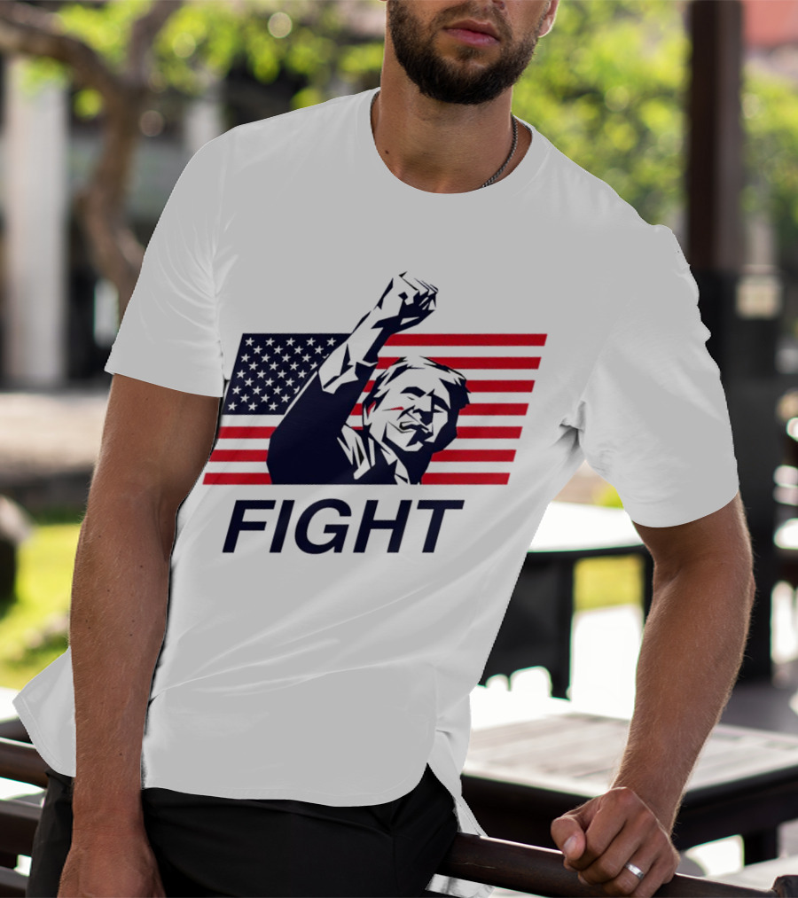 Fight American Flag Patriot T-Shirt