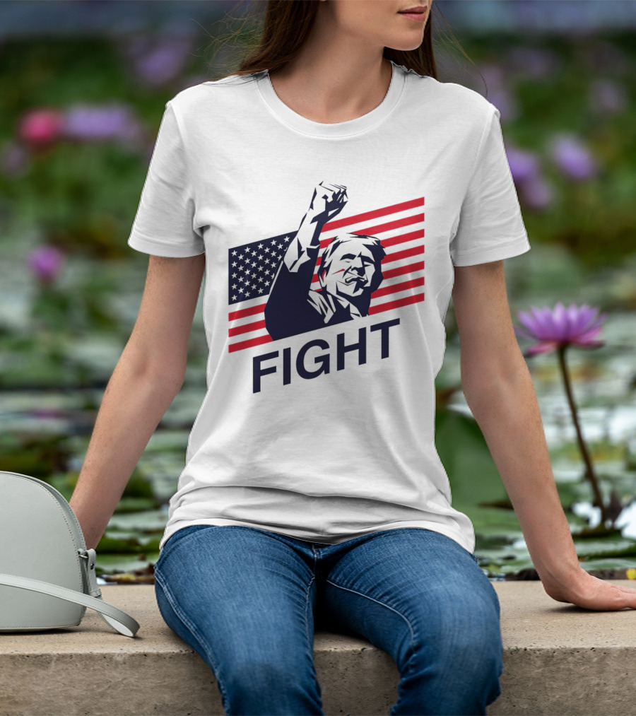 Fight American Flag Patriot T-Shirt