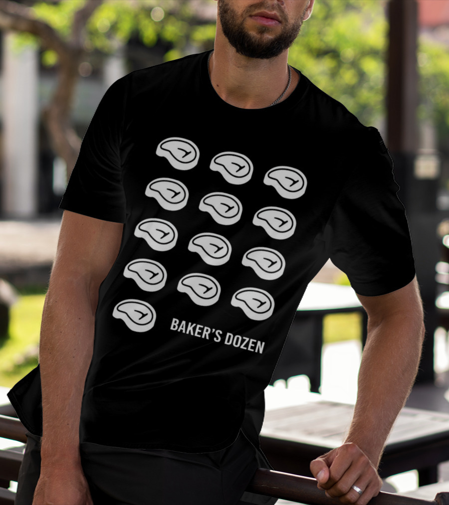 Baker’s Dozen Steak Illustration Dr Shawn Baker T-Shirt