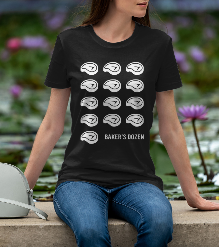 Baker’s Dozen Steak Illustration Dr Shawn Baker T-Shirt