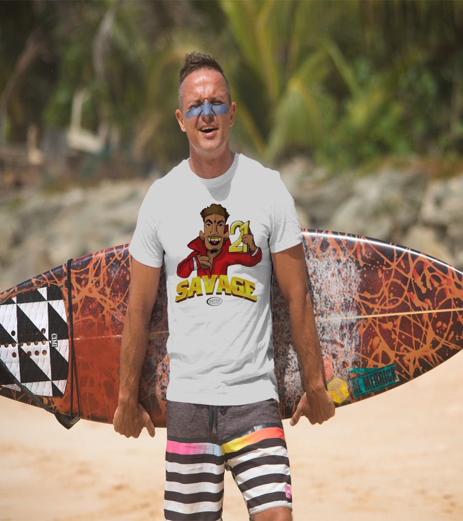 Savage 21 PWC Cartoon Character T-Shirt