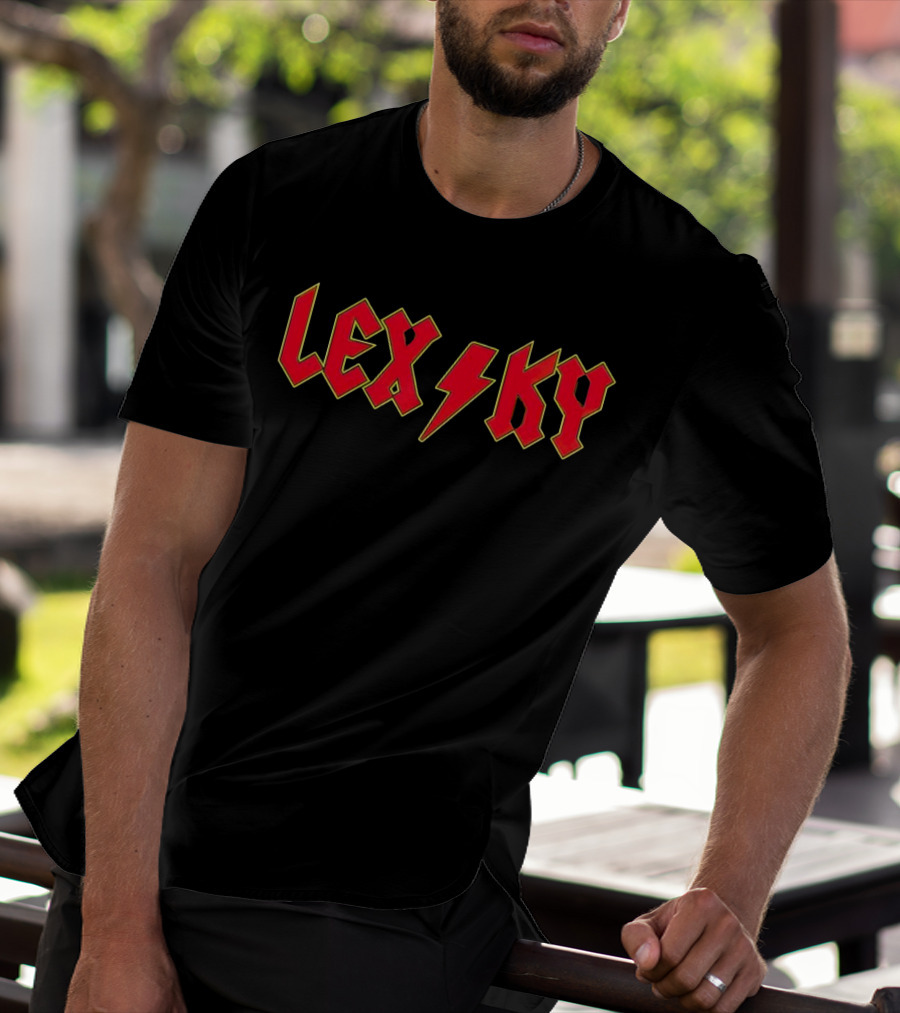 LEX KY Lightning Bolt Rock T-Shirt