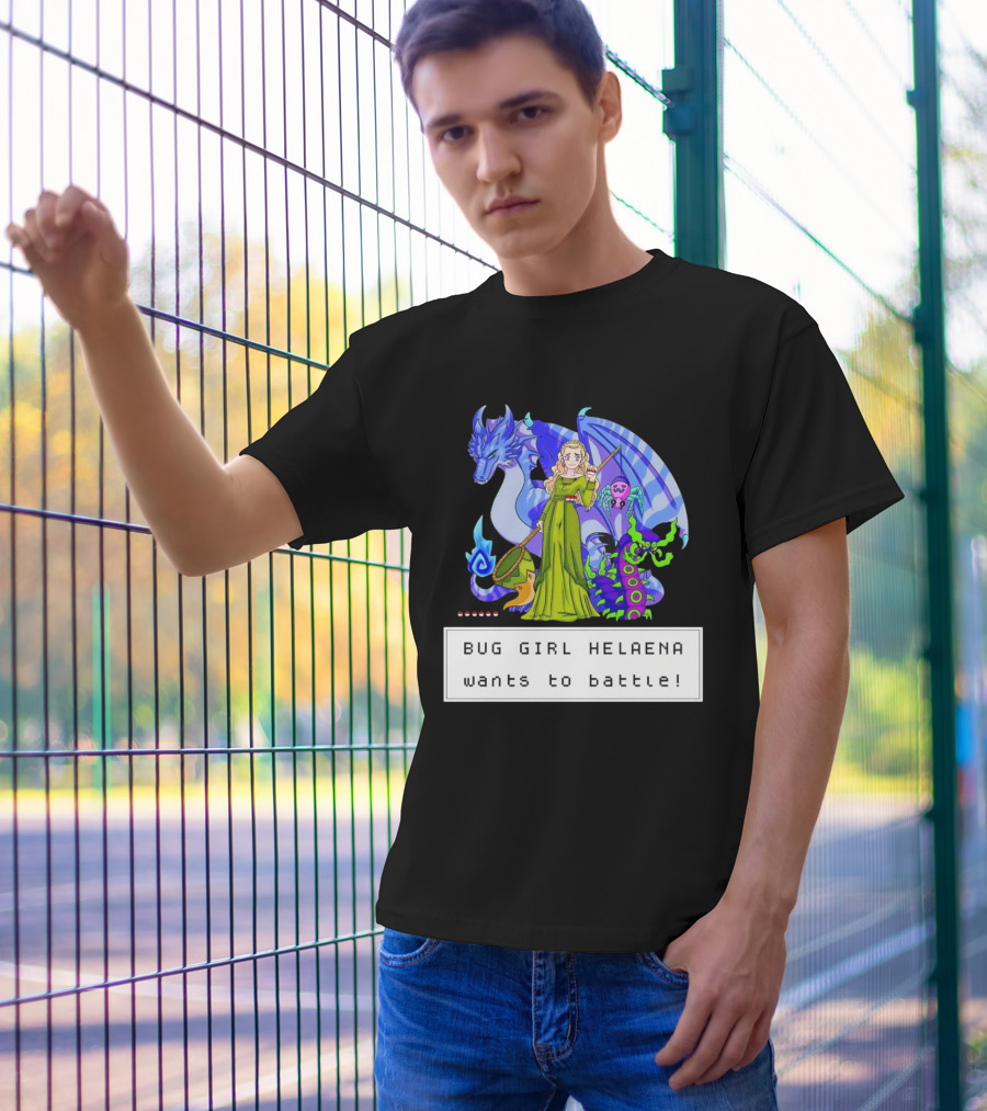 Bug Girl Helaena With Dragon And Insects Wants To Battle T-Shirt