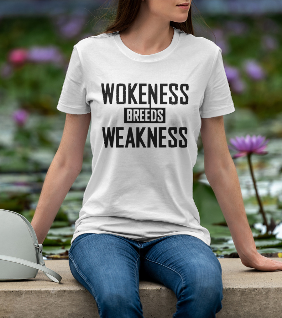 Zeek Arkham Wokeness Breeds Weakness T-Shirt