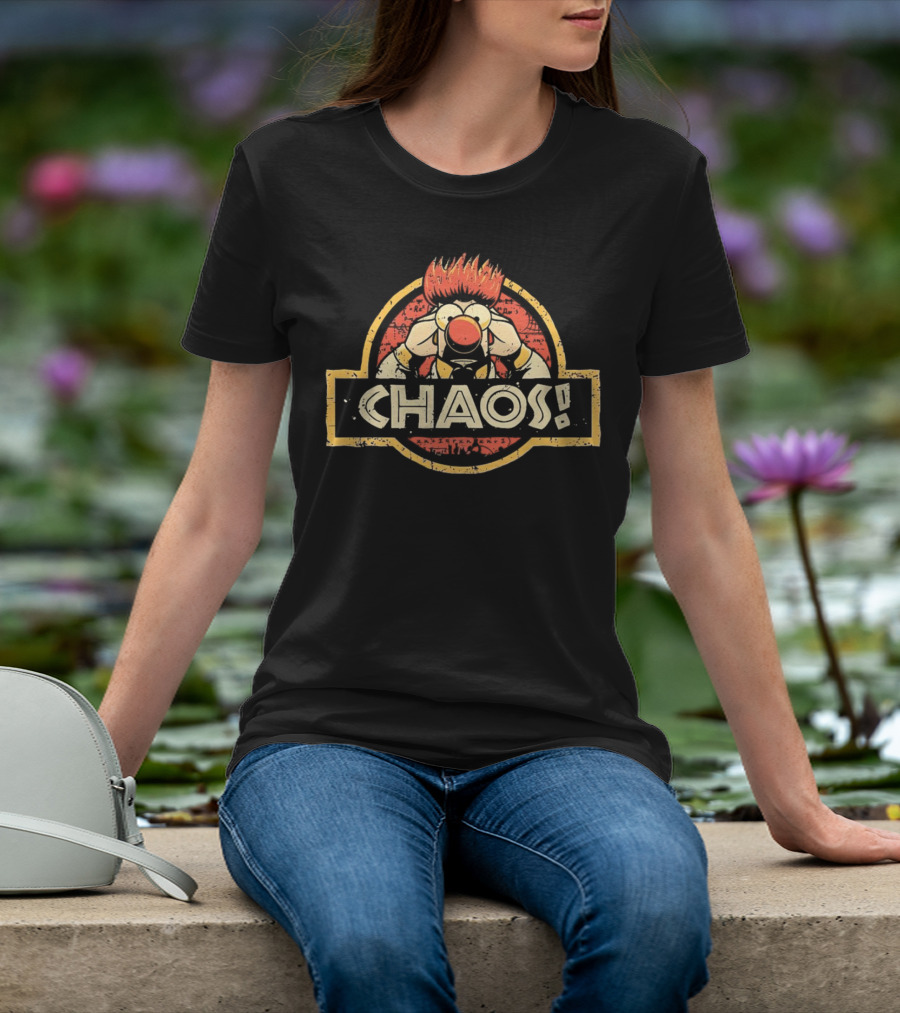 Jurassic Park Chaos Beaker Muppet T-Shirt