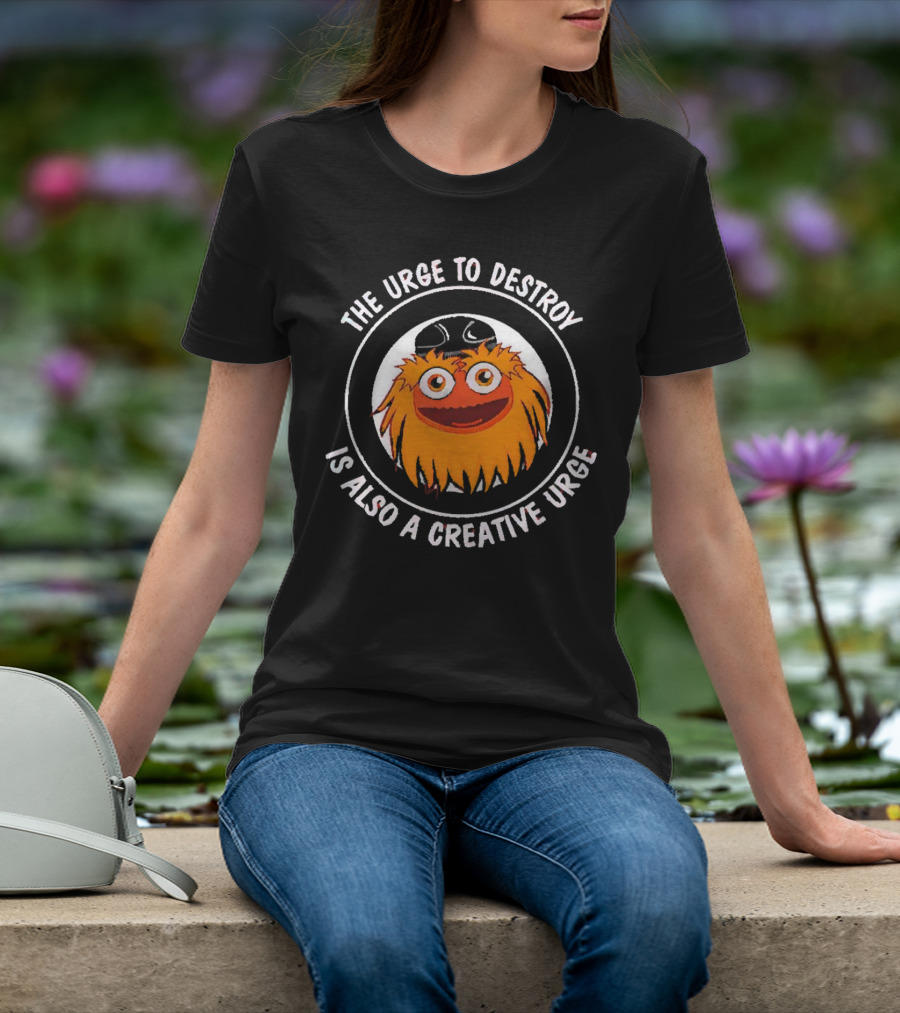Gritty Philly Urge To Destroy Creative Urge T-Shirt