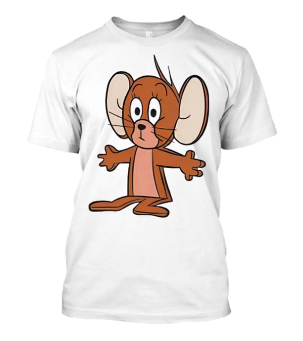 Hanna Barbera Tom And Jerry Jerry Iconic Character T-Shirt