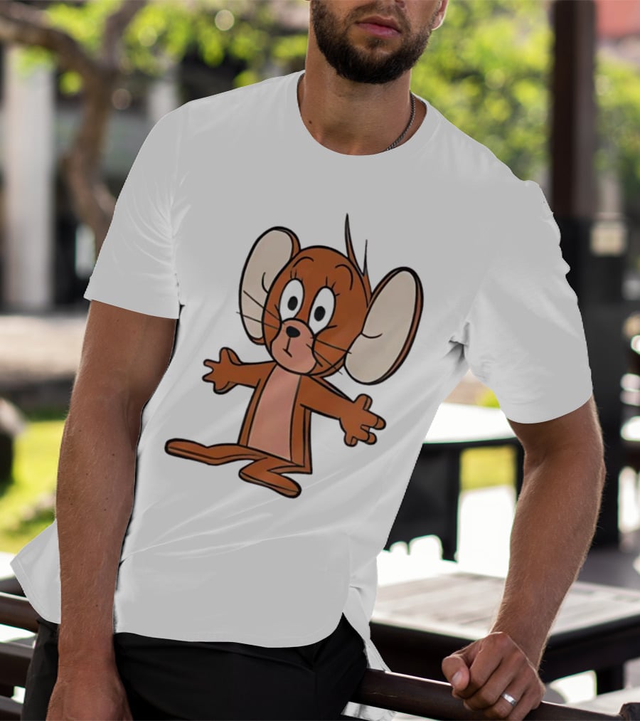 Hanna Barbera Tom And Jerry Jerry Iconic Character T-Shirt
