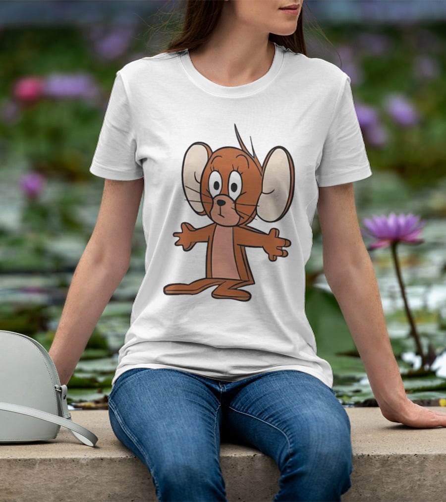 Hanna Barbera Tom And Jerry Jerry Iconic Character T-Shirt