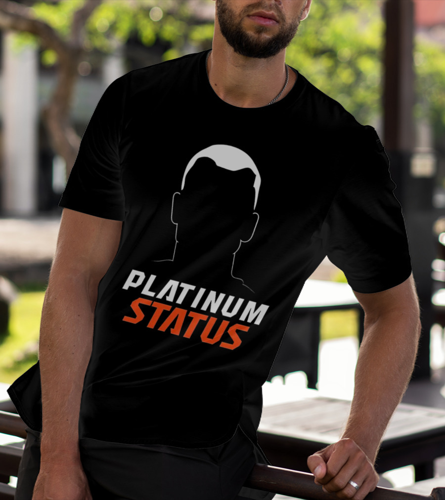 Platinum Status Joe Burrow T-Shirt
