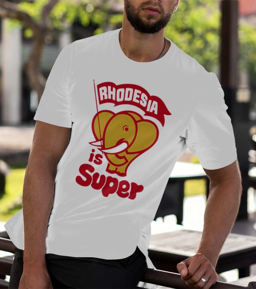 Rhodesia Is Super Elephant T-Shirt