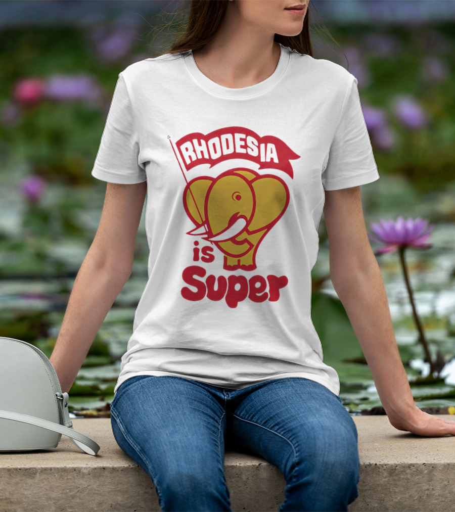 Rhodesia Is Super Elephant T-Shirt