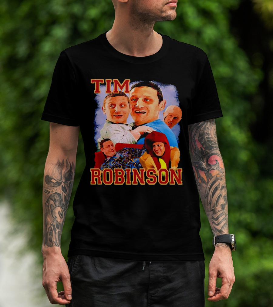 Tim Robinson Sketch Characters Collage T-Shirt