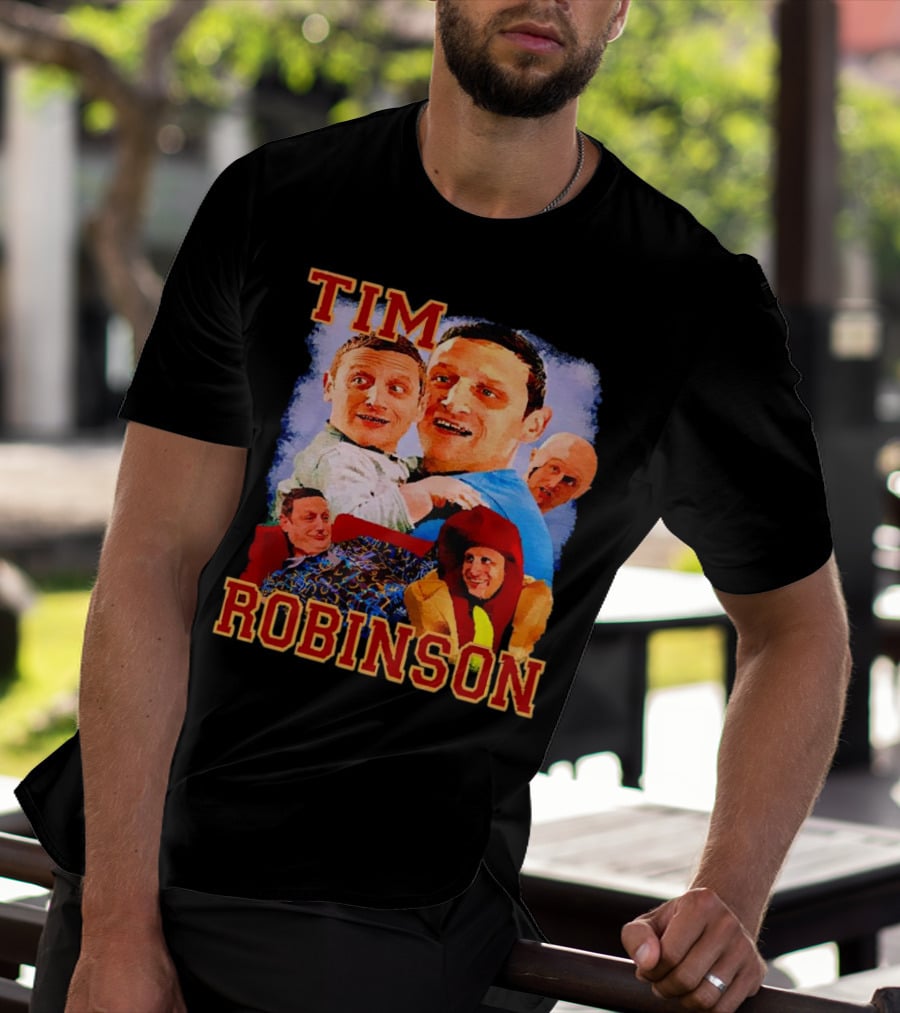Tim Robinson Sketch Characters Collage T-Shirt