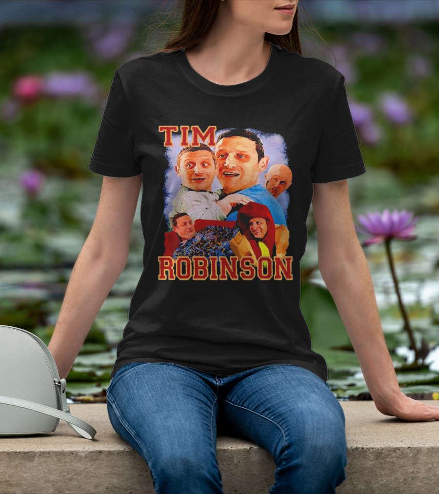 Tim Robinson Sketch Characters Collage T-Shirt