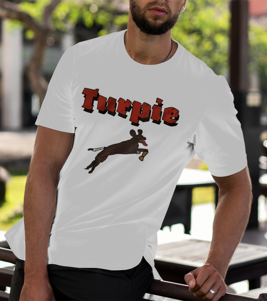 Turpie Tripawd Leaping Dog T-Shirt
