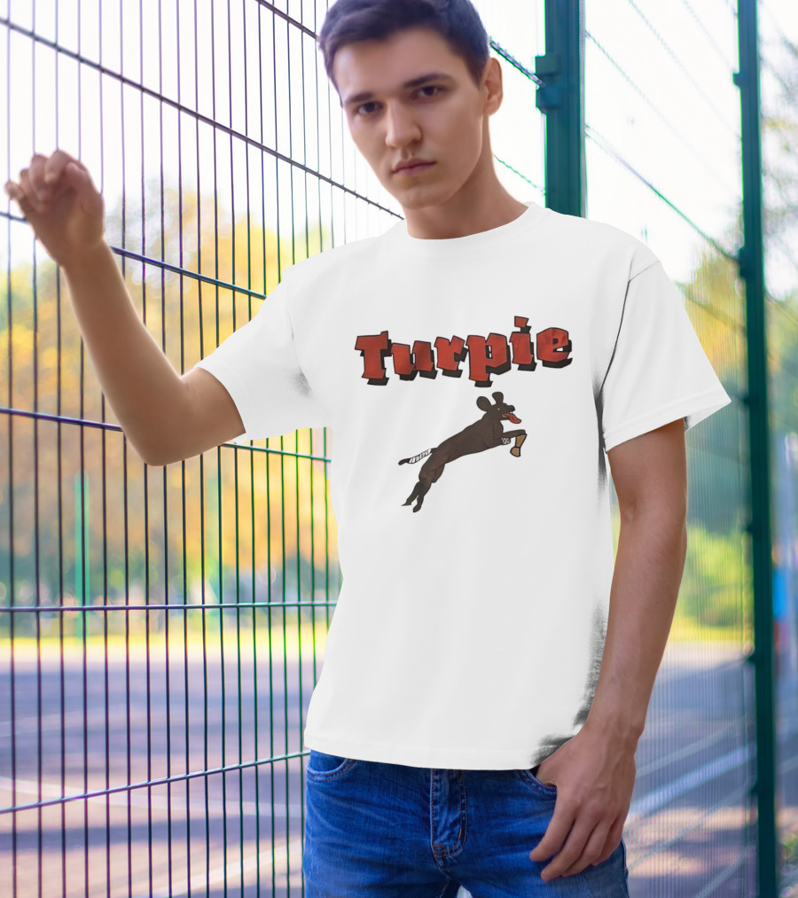 Turpie Tripawd Leaping Dog T-Shirt