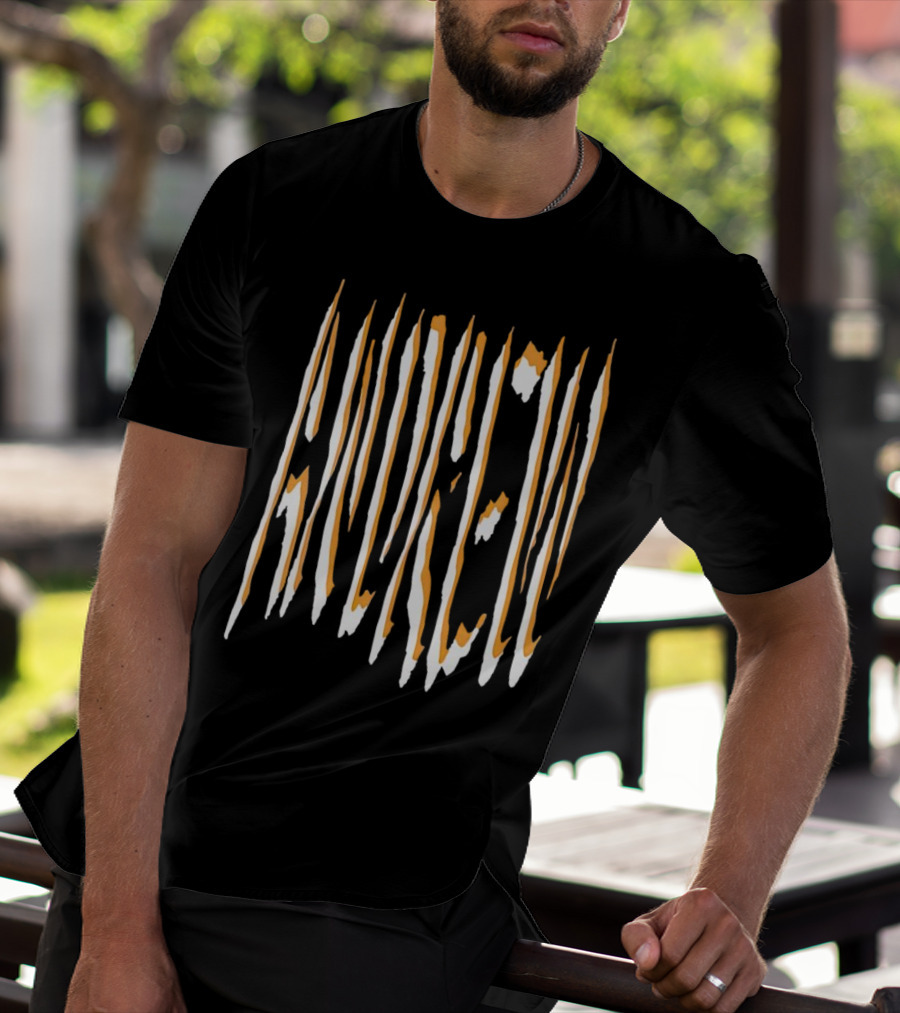 Euphoria Rue Bennett Zendaya Andrew Distorted Text T-Shirt