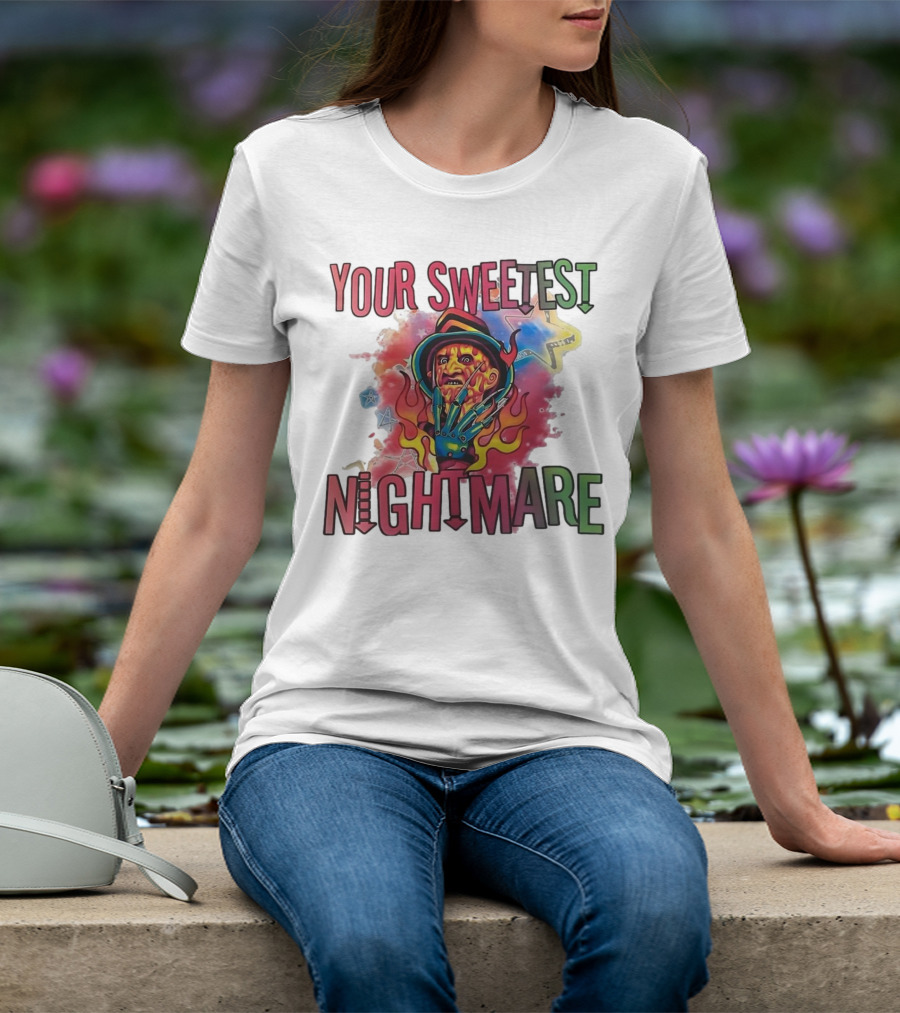 Your Sweetest Nightmare Freddy Krueger Halloween T-Shirt
