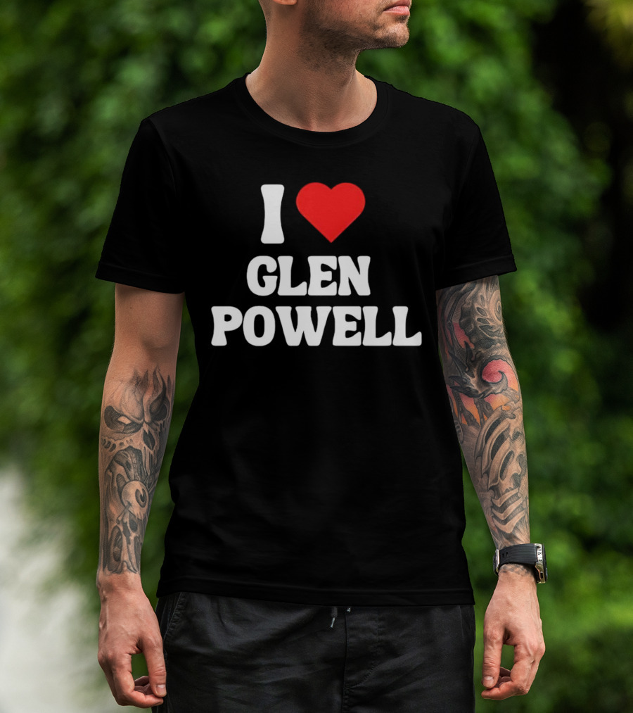 I Heart Glen Powell T-Shirt