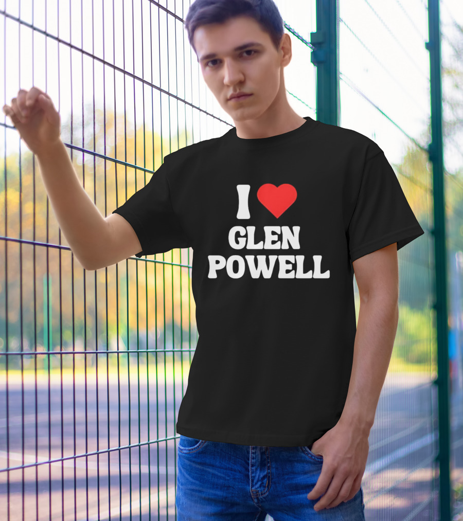 I Heart Glen Powell T-Shirt