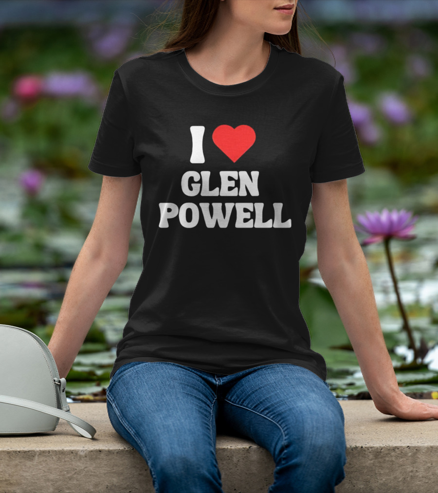 I Heart Glen Powell T-Shirt