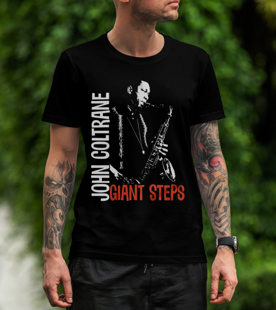 John Coltrane Giant Steps Saxophone Player T-Shirt