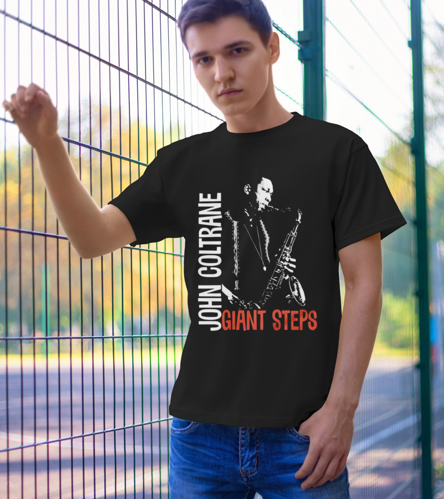 John Coltrane Giant Steps Saxophone Player T-Shirt