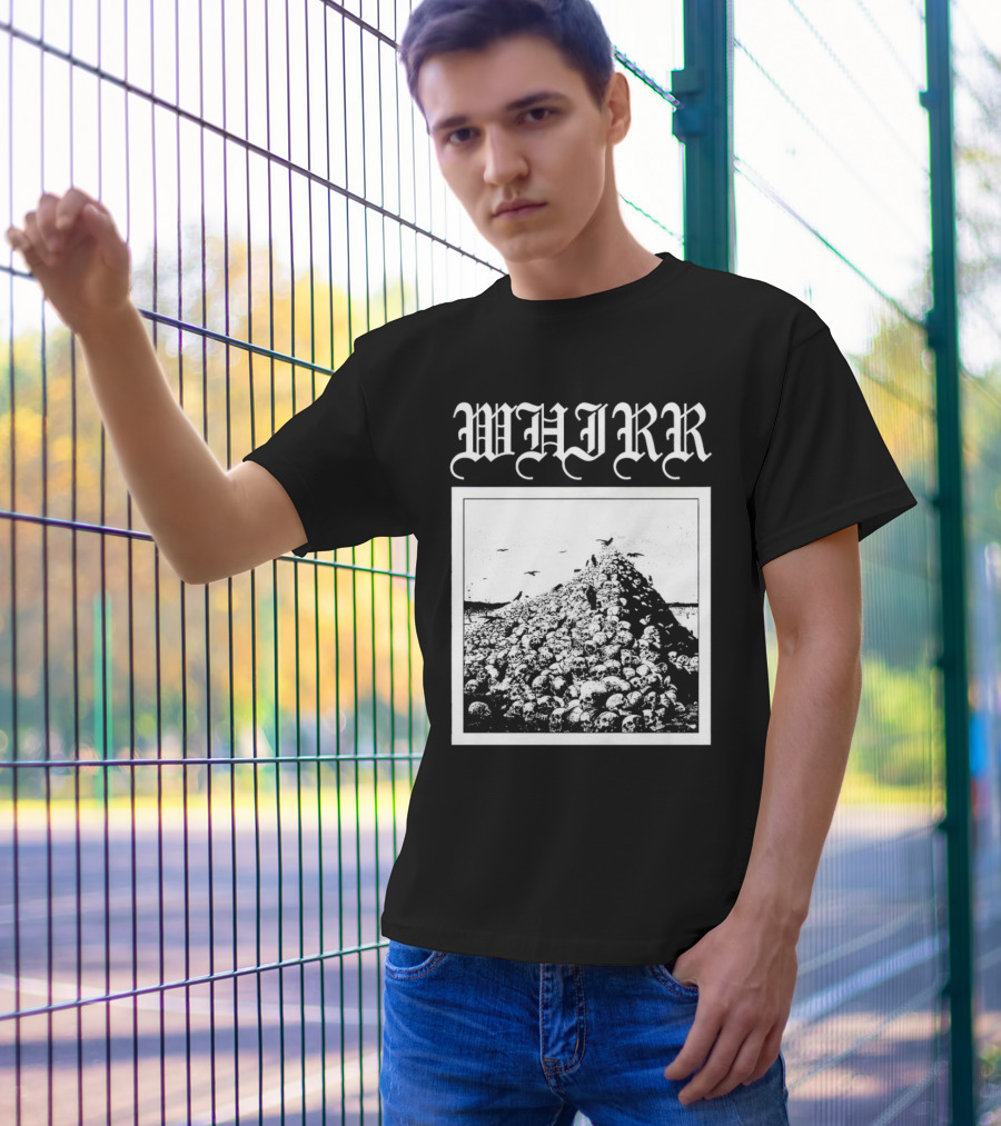Whirr Skull Mountain Death T-Shirt
