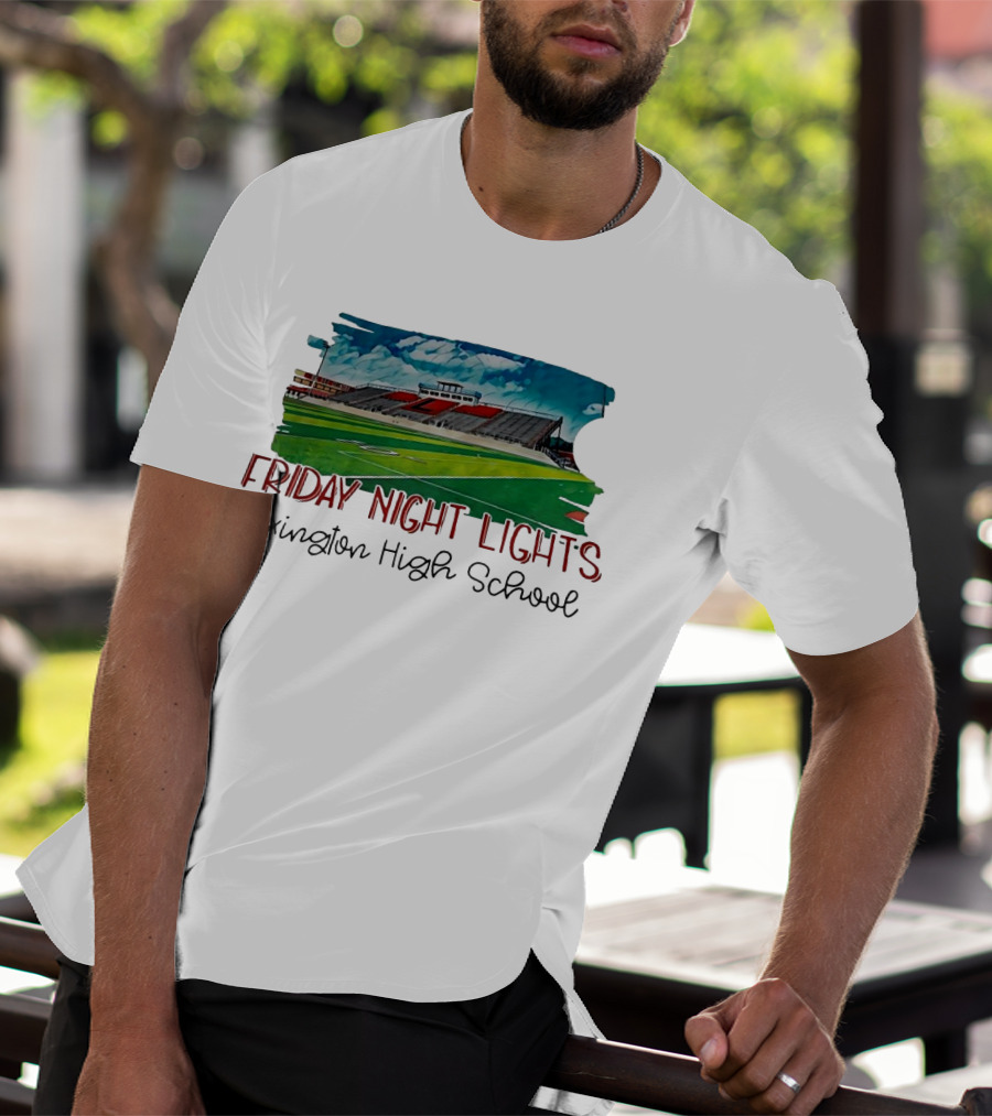 Friday Night Lights Lexington High School Football Stadium T-Shirt