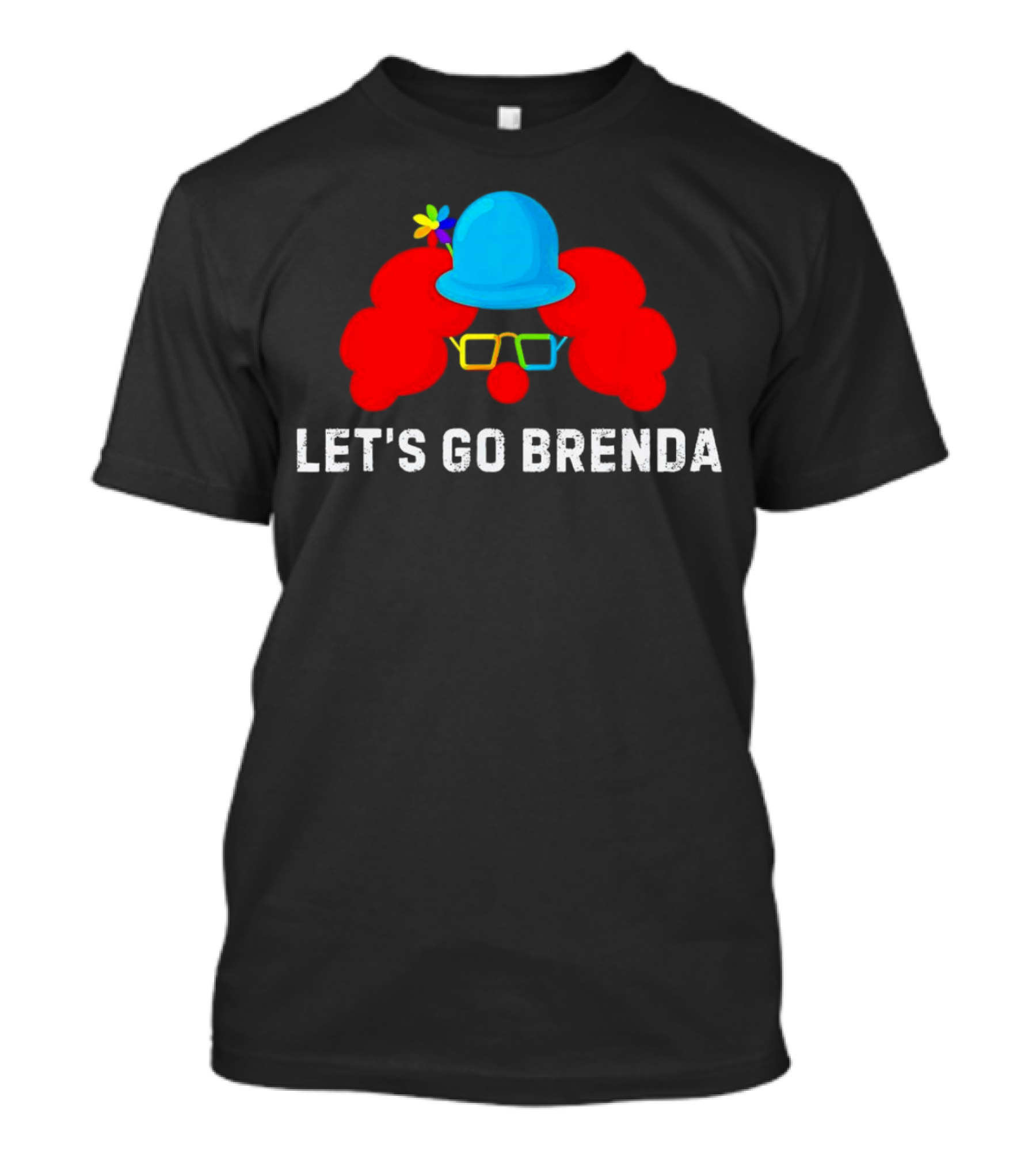Let's Go Brenda Clown Funny T-Shirt