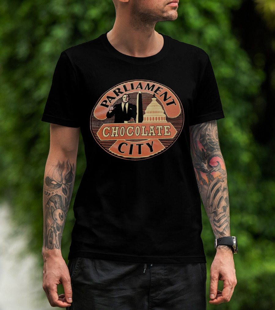 Parliament Chocolate City Obama T-Shirt