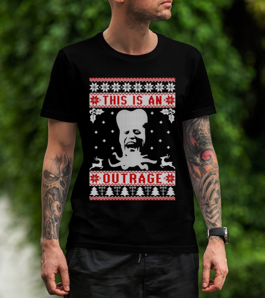 This Is An Outrage The Mighty Boosh Ugly T-Shirt