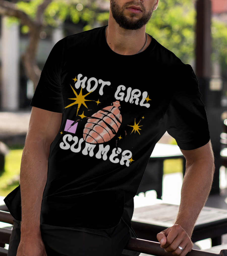 Hot Girl Summer Starburst Shell T-Shirt