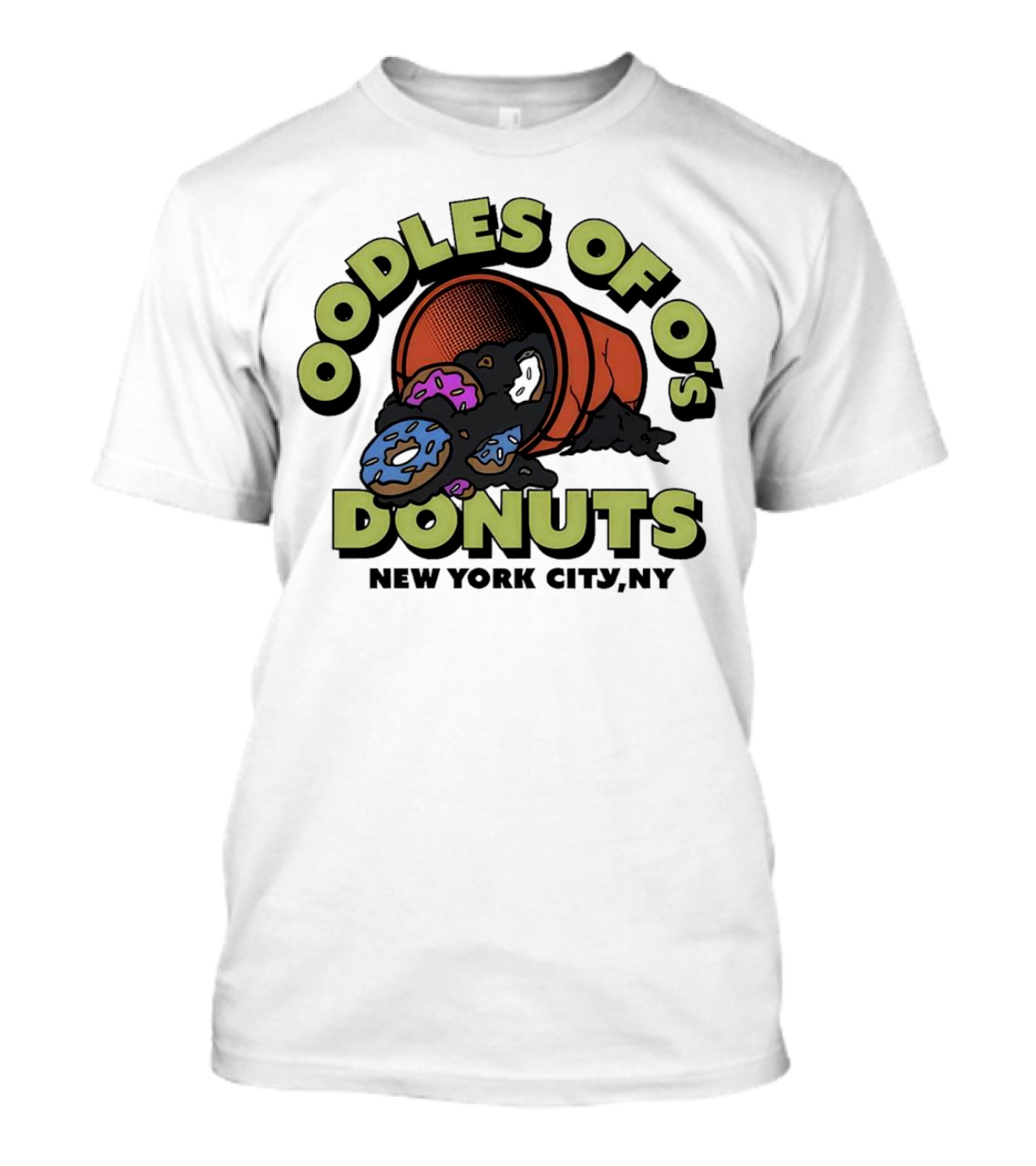 Oodles Of O's Donuts New York City NY T-Shirt