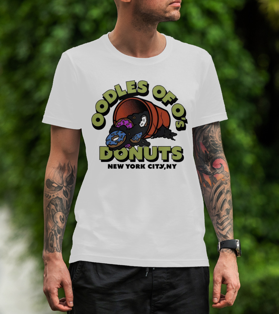 Oodles Of O's Donuts New York City NY T-Shirt
