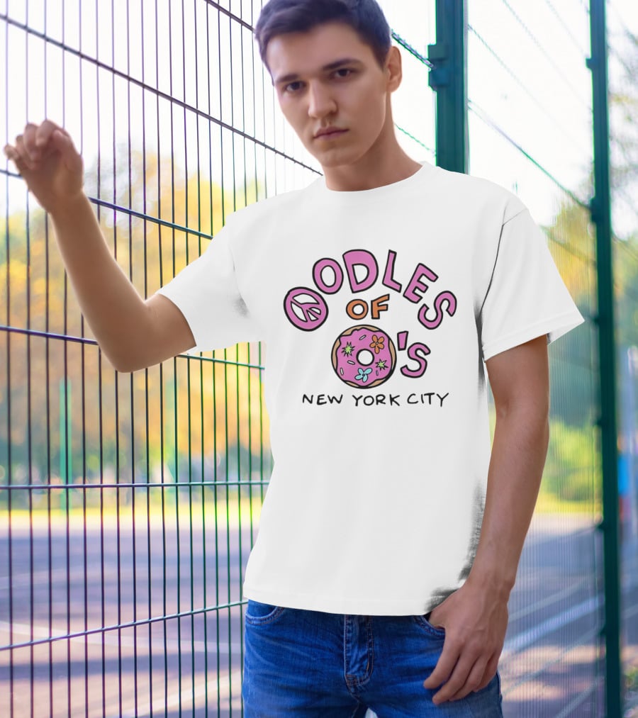 Oodles Of O’s Peace Donut New York City T-Shirt