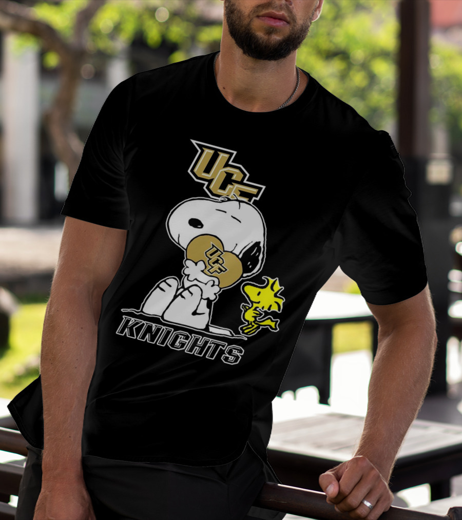 Snoopy And Woodstock UCF Knights Football Team Spirit T-Shirt